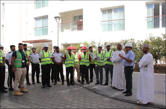 Al Mouj Muscat holds a Fire Evacuation Drill