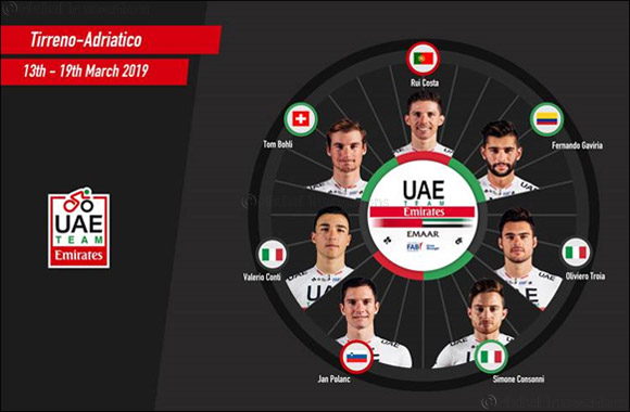 A Coast to Coast Challenge Awaits as UAE Team Emirates Heads to Italy for Tirreno-Adriatico