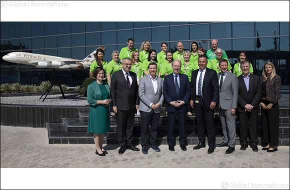 Etihad Airways Welcomes Ireland's Minister for Transport, Tourism and Sport to Its Abu Dhabi Headquarters