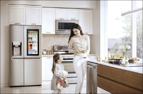 LG's Smart Kitchen Appliances Help Families Eat Healthy, Stay Fit and Waste Less
