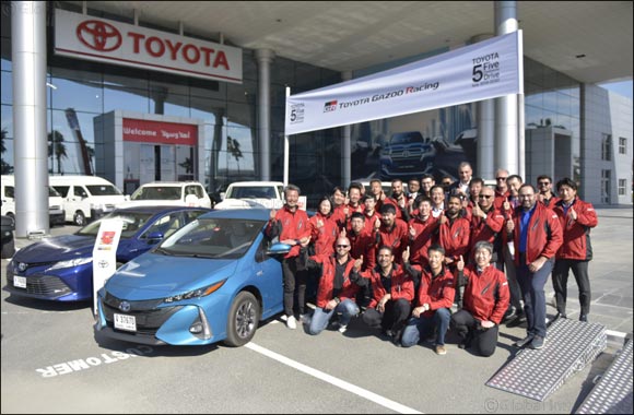 TOYOTA GAZOO Racing took on UAE's unique terrain in final stage of '5 Continents Drive'