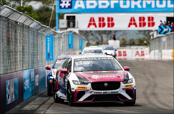 Cacá Bueno Wins Hot and Humid Jaguar I-Pace Etrophy Race in Sanya