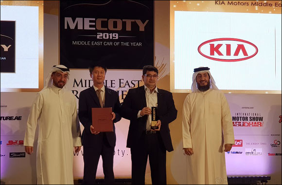 Al Majid Motors celebrates KIA's top laurels at Middle East Car of the Year Awards 2019