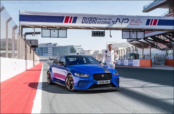 Jaguar XE  SV Project 8 Sets Dubai Autodrome Lap Record