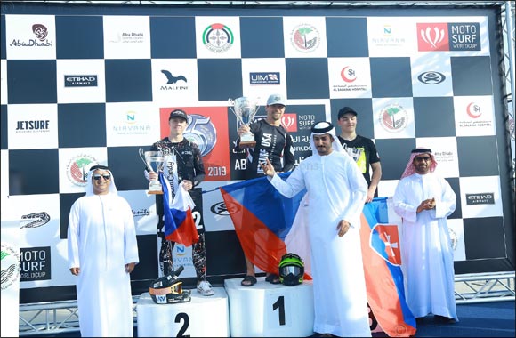 Prucha Claims Victory as Abu Dhabi Launches  Motosurf World Cup Season in Style