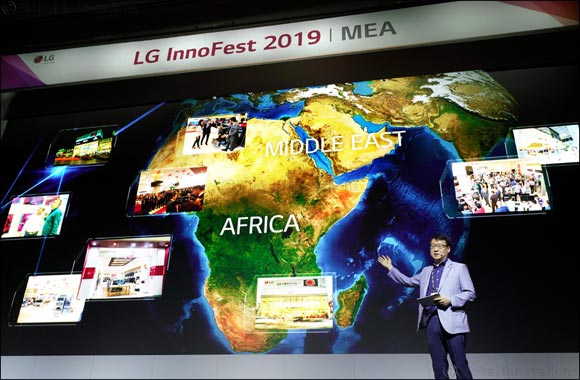 LG's Premium Living Space Solutions Impress at Innofest MEA 2019