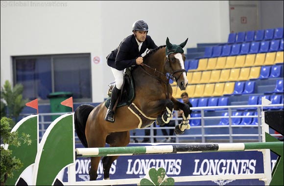 Young Horses Finals held at Sharjah Equestrian & Racing Club's Indoor Sand Arena