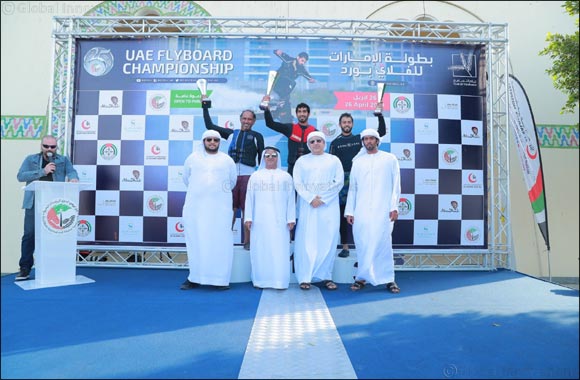 Almarzooqi Bags Third Victory in UAE Flyboarding Championship