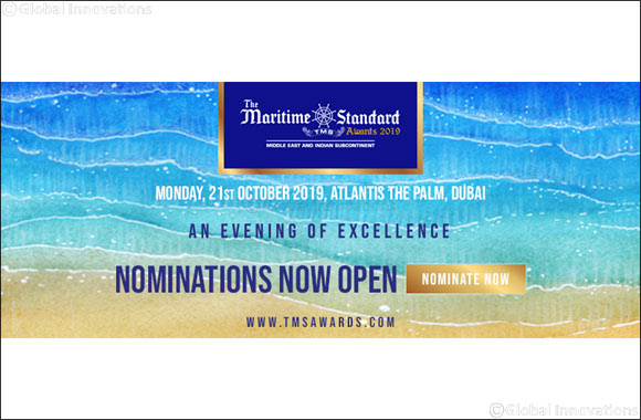 Nominations open for The Maritime Standard Awards 2019
