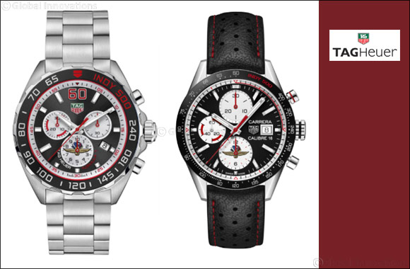 TAG Heuer launches 2 special editions to commemorate Indy 500 race - Carrera and Formula 1