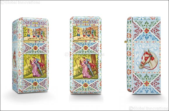 Better Life Unveils Limited Edition Hand Painted Smeg Dolce X Gabbana Refrigerator