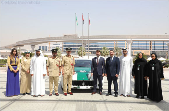 The iconic Maserati GranTurismo joins Dubai Police luxury patrol fleet