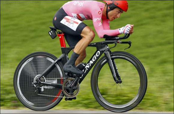 Perfect in Pink: Conti Takes Leaders Jersey Into Rest Day