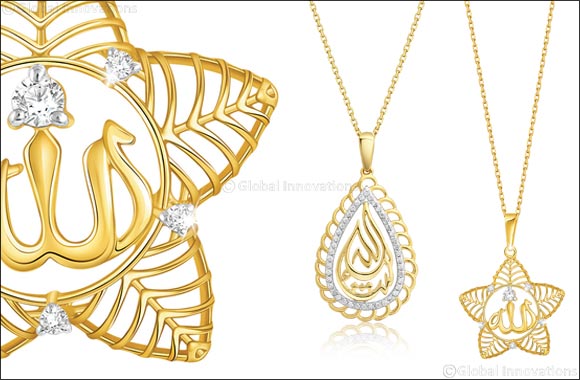 Pure Gold Jewellers launches Arabic calligraphy diamond pendants