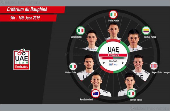 Dan Martin Returns to the Road to Lead UAE Team Emirates at the Criterium Du Dauphine