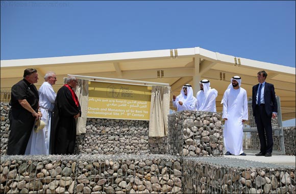 Nahyan bin Mubarak Inaugurates Sir Bani Yas Church and Monastery