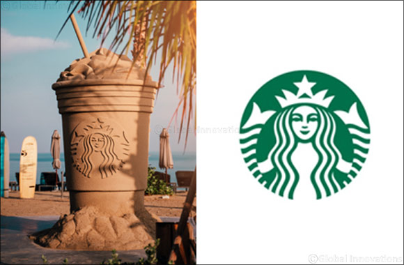 Starbucks carves out giant sand sculpture at La Mer
