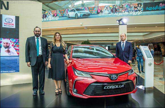 The first Toyota Corolla Hybrid Electric ever joins the UAE's Hybrid Nation setting new benchmarks for clean motoring