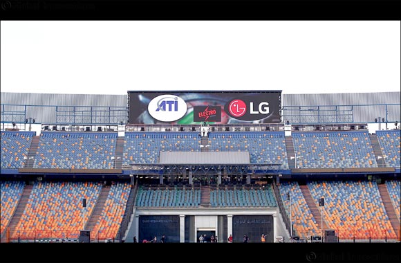 Lg to Display Advanced Led Screens Installed at Newly Renovated Cairo Stadium
