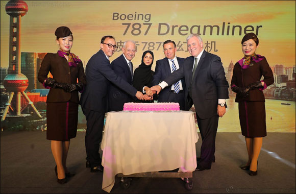 Etihad Airways Celebrates Commencement of Boeing 787-10 Dreamliner Services to Shanghai