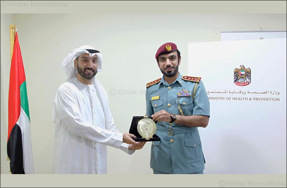 MoHAP Youth Council Discusses Mutual Cooperation with Civil Defence Youth Council