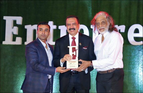 Dr.Azad Moopen honoured with Lifetime Achievement Award at 9th Entrepreneur India Awards 2019