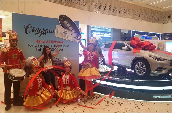Dubai Summer Surprises Shopper Sells Her Car, Then Wins a Brand New Infiniti Q30