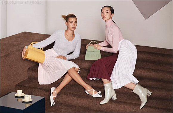 International supermodels Hailey Bieber and Xiao Wen Ju Are the Faces Of CHARLES & KEITH's Fall 2019 Collection Campaign