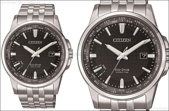 Citizen launches the new and enhanced generation of eco-drive world time watch collection