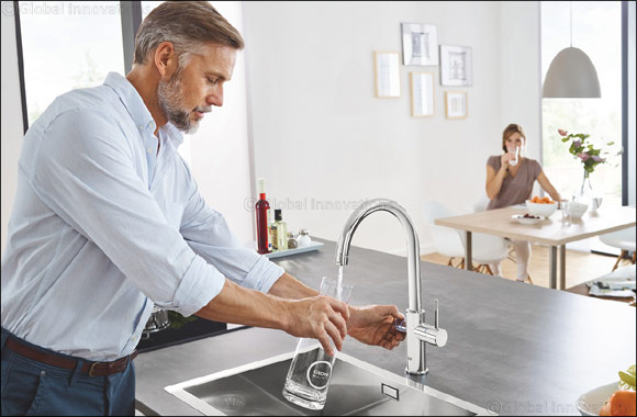 Cut Plastic Use and Boost Hydration with the GROHE Blue Home  Water System