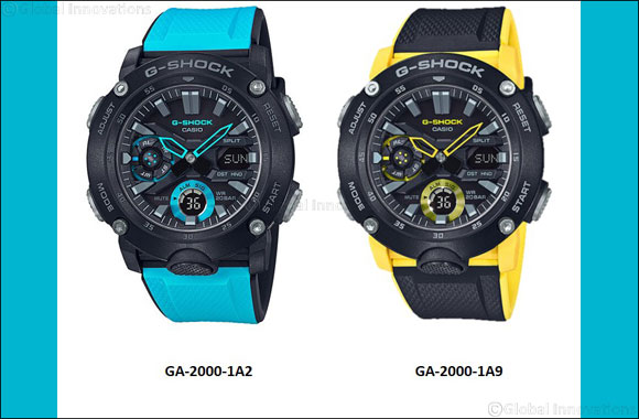 G-SHOCK GA-2000 with Carbon Core Guard Complements New Urban Outdoor Lifestyle'