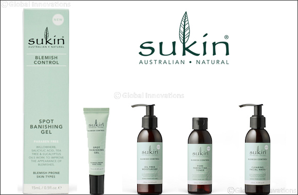 Introducing the BLEMISH CONTROL Range from SUKIN