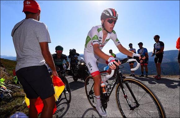 A Resiliant Ride From UAE Team Emirates' Pogacar Keeps the Young Talent in White at La Vuelta