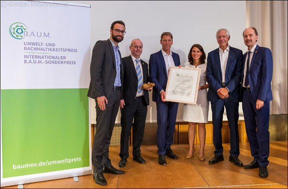 B.A.U.M. Honours GROHE CEO Thomas Fuhr for His Commitment to Sustainability