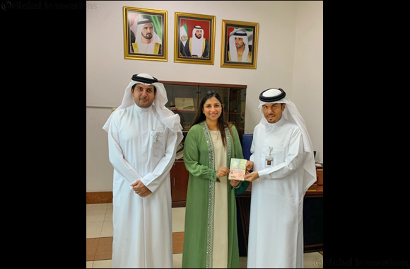 Alisha Moopen, Deputy Managing Director of Aster DM Healthcare receives 10-year Permanent Residency Gold Card from the UAE government