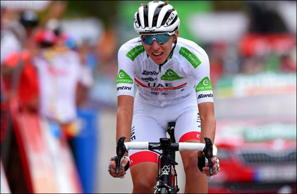 Top 10 Stage Finish Keeps Pogacar in Gc Contention at the Vuelta a Espana