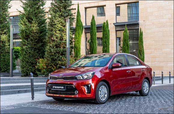 Compact, yet spacious, Kia Pegas sedan to be sold in the UAE for the first time