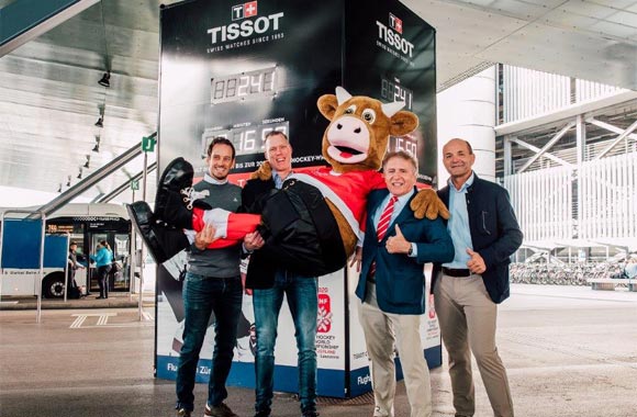 As Official Timekeeper of the 2020 IIHF Ice Hockey World Championship, Tissot starts the countdown to the beginning of the competition