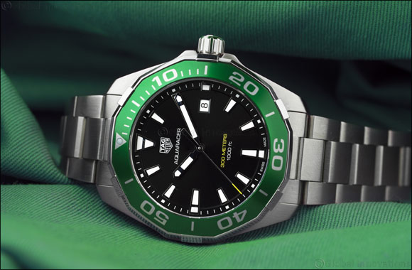 Tag Heuer Launches Limited Edition Green Aquaracer in the Kingdom of Saudi Arabia (KSA)