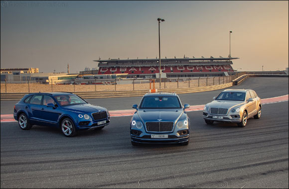 Bentley celebrates Bentayga sales success in the Middle East as the World's Fastest SUV arrives in the region