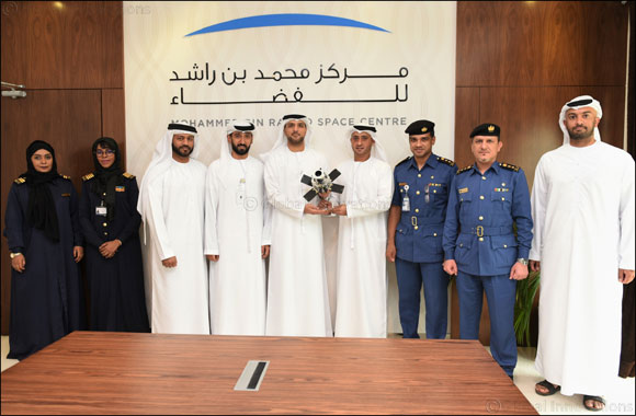 Dubai Customs delegation visits MBR Space Center