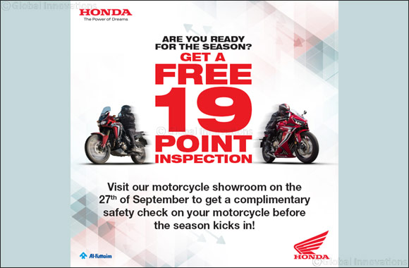 Calling all Honda Riders to get ready for the outdoor season. Trading Enterprises – Honda offers a free 19-point check