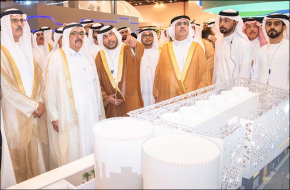 His Highness Sheikh Hamdan bin Rashid Al Maktoum visits Empower stand at WETEX 2019 and views the world's first unmanned District Cooling plant