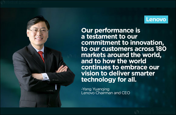 Lenovo Q2 Momentum Powered by 9th Consecutive Yoy Quarterly Revenue Growth, Strong, Positive Pti and Net Income Growth
