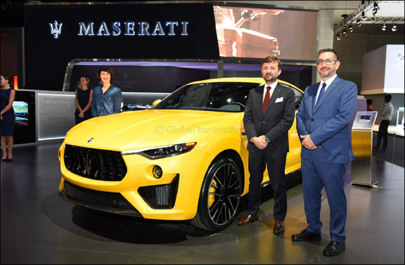 Al Tayer Motors launches the new Maserati Quattroporte SQ4 Zegna PELLETESSUTA™ at the Dubai International Motor Show 2019