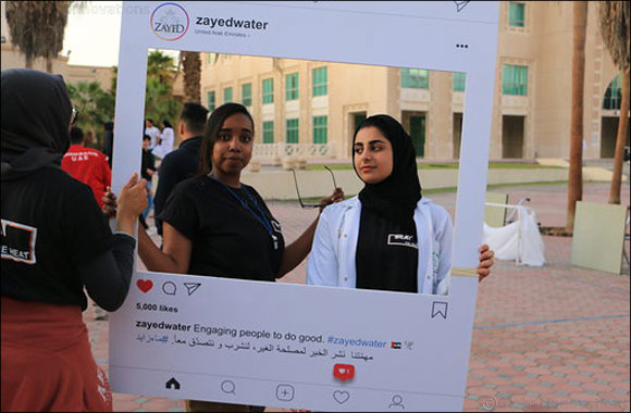 Zayed Water spreads the message of kindness and compassion at University of Sharjah Medical Campus