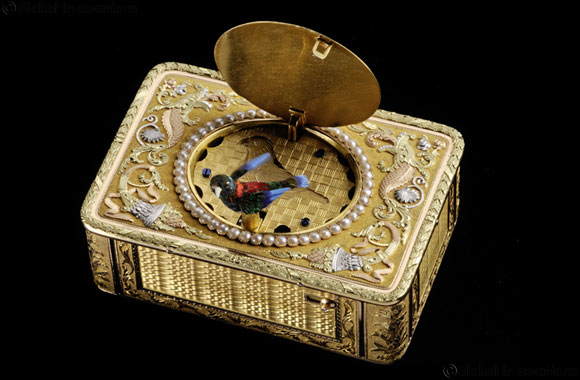 Restoration by Parmigiani Fleurier-Snuff Box with Singing Bird