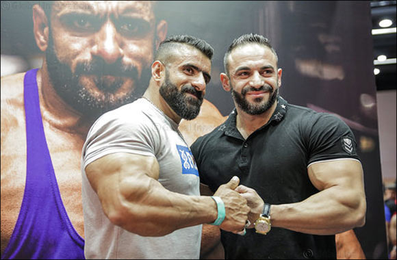 2019 Mr Olympia, Brandon Curry, makes his Dubai debut at the Dubai Muscle Show.