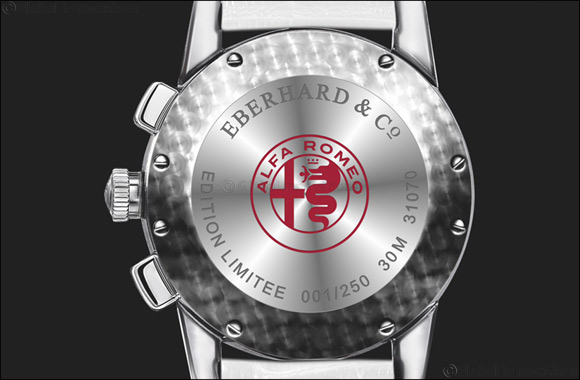 Eberhard & Co. and the new  Quadrifoglio Verde chronograph, dedicated to the prestigious Alfa Romeo emblem.
