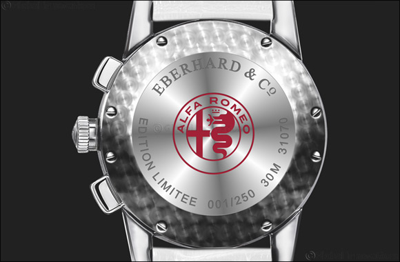 Eberhard & Co. and the new  “Quadrifoglio Verde” chronograph, dedicated to the prestigious Alfa Romeo emblem.